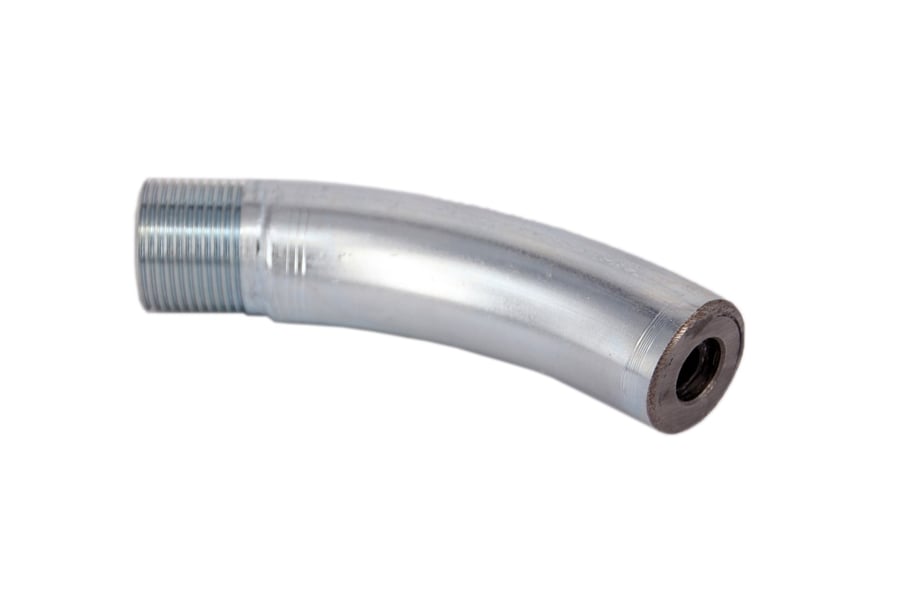 Bico curvo em carboneto de boro 40° com rosca 3/4" (bico de jato angular)