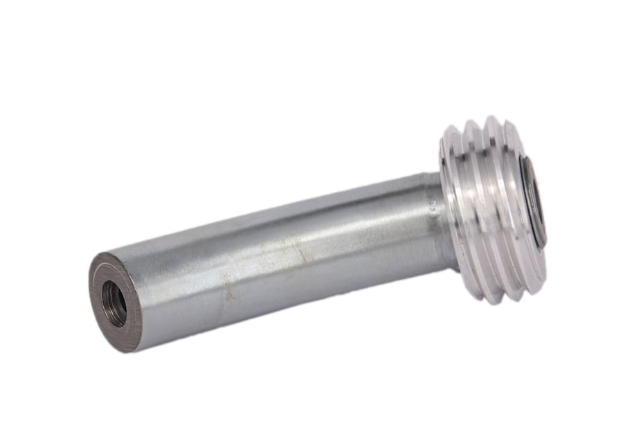 Bico curvo em carboneto de boro 40° com rosca grossa 2" (bico de jato angular)-10 mm
