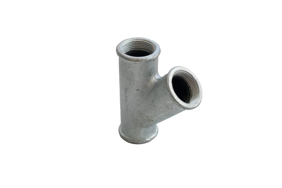 Pieza en Y 1 1/4" con revestimiento interior de goma para arenadora