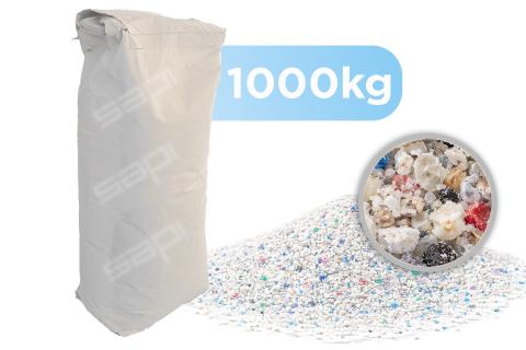 1000 kg Granuli di sabbiatura plastici Tipo A