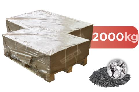 2000 kg Čelični lijev uglati (Steel Grit) Abraziv za pjeskarenje