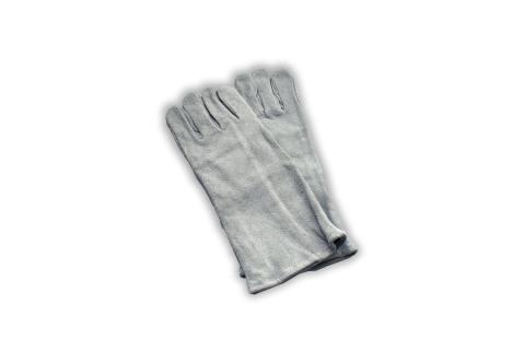 Leather blasting gloves