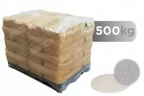 500 kg di abrasivo per sabbiatura al corindone