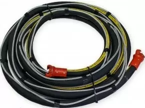 Alargador de manguera de chorro 25x7 mm cpl. montado para cierre de seguridad