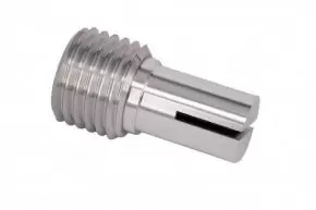 Boquilla de chorro plano Sapi 22x2,5 mm con rosca gruesa de 2