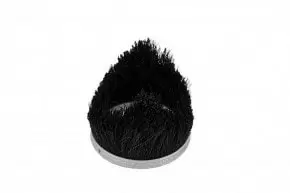 Dust collection brushes, angle 90 ° outside, Dino-Junior small for sandblasting hose 16x7 mm