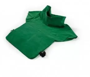 Leather jacket without sleeves for protective mask NOVA 1 / NOVA 3