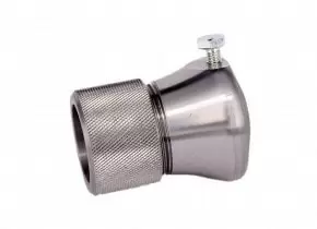Mixing chamber for sandblasting head