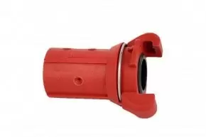 Raccordo per tubo di sabbiatura in nylon