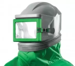 Strahlhelm Nova 1 mit Nylonjacke