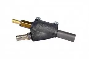Testa di sabbiatura piccola con ugello in carburo e ugello ad aria compressa