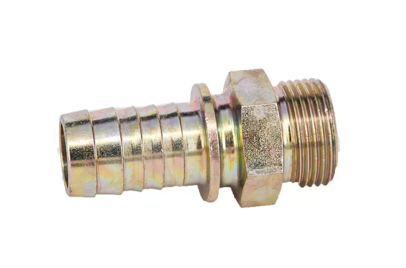 Ugello filettato in acciaio AG 1 1/4" per tubo flessibile 32 mm