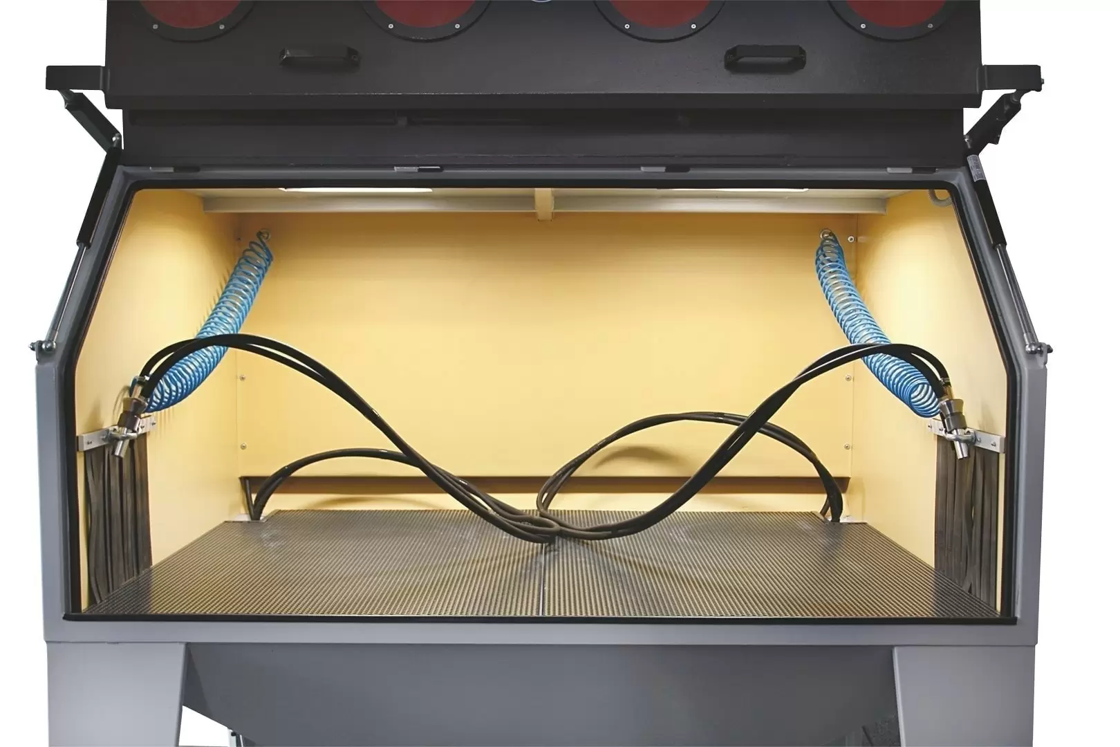 Injektor-Strahlkabine Büffel 180 Gummiauskleidung