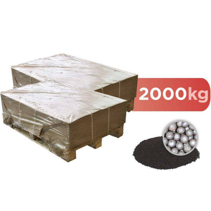 2000 kg Jeklene Kroglice - Peskalni Material - Brezplačna Dostava