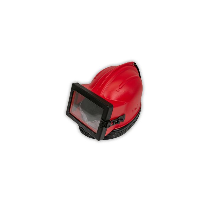 Casco per Sabbiatrice RED 1 con giacca in nylon