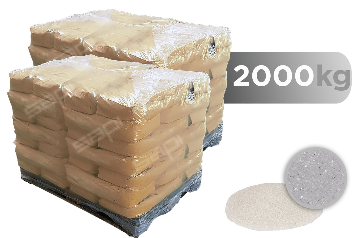 2000 Kg Edelkorund Strahlmittel