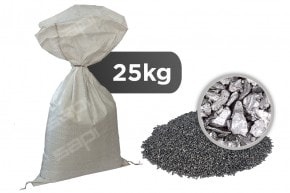 25 kg Abrasivo di sabbiatura in acciaio