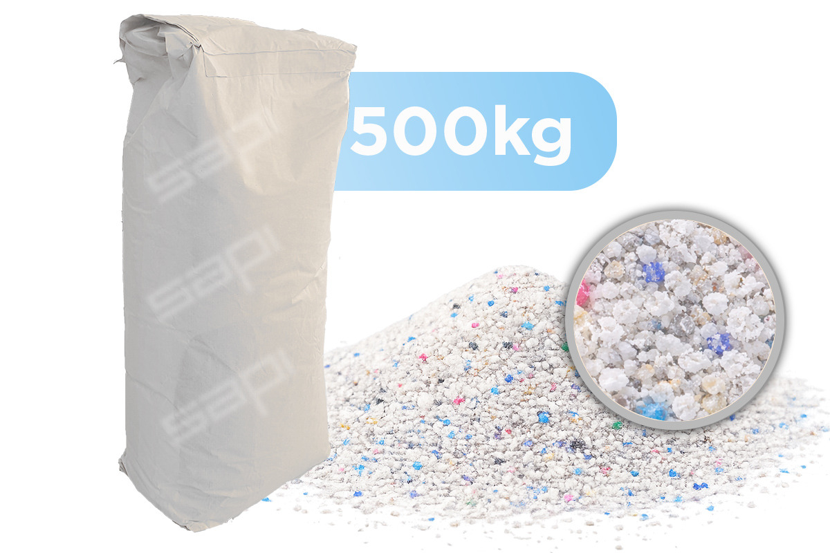 500 kg Plastikowe medium do śrutowania Typ II