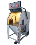 Büffel 100 | Injector sandblasting cabin | with integrated filter system