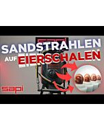 Premium Feinstrahlgerät 25 Liter | mit integrierter Sicherheits-Schnellstoppabschaltung