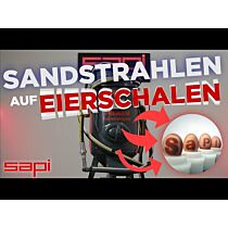 Premium Feinstrahlgerät 60 Liter | mit integrierter Sicherheits-Schnellstoppabschaltung