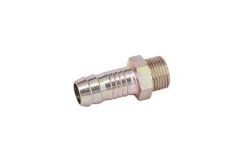 Threaded nozzle steel AG 3/8" for hose 13 mm