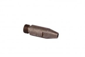 Air nozzles for injector sandblastingheads