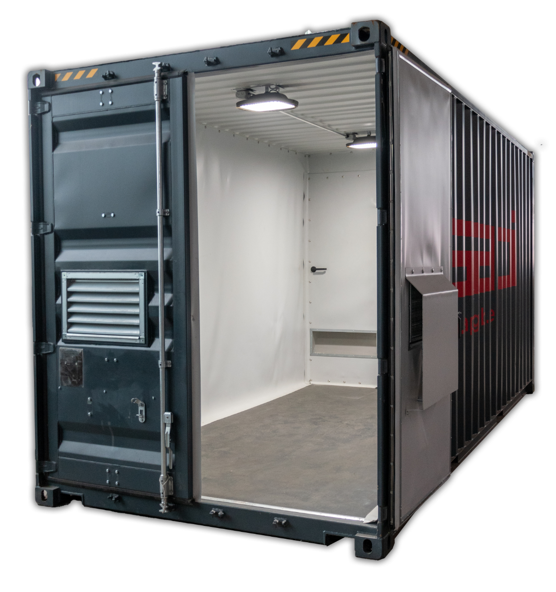 BASIC ONE - Kontejner za pjeskarenje 20 stopa - HIGH CUBE