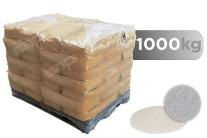 1000 kg di abrasivo al corindone bianco