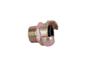 Claw coupling with external thread