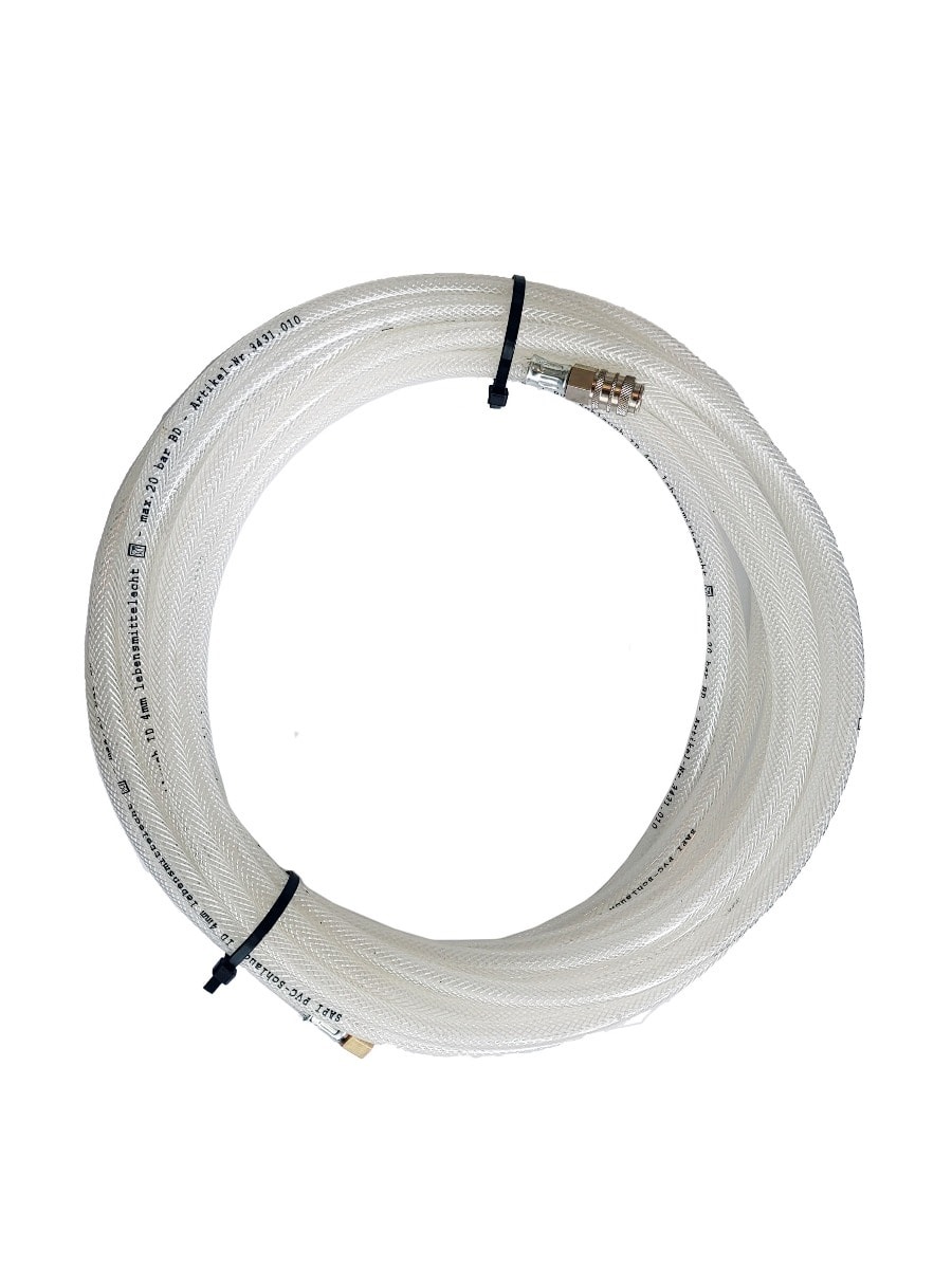 Control hose for safety shutdown cpl. with connections