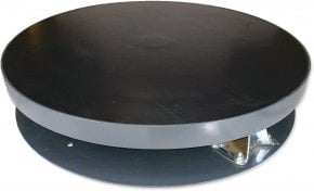 Drehteller ø 600 mm für Sandstrahlkabinen, Tragkraft max. 200 kg