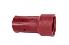 Drziak trysiek 2" Grobgewinde Nylon 19x7 mm
