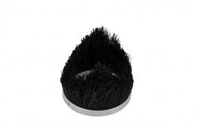 Dust collection brushes, angle 90 ° outside, Dino-Junior small for sandblasting hose 16x7 mm