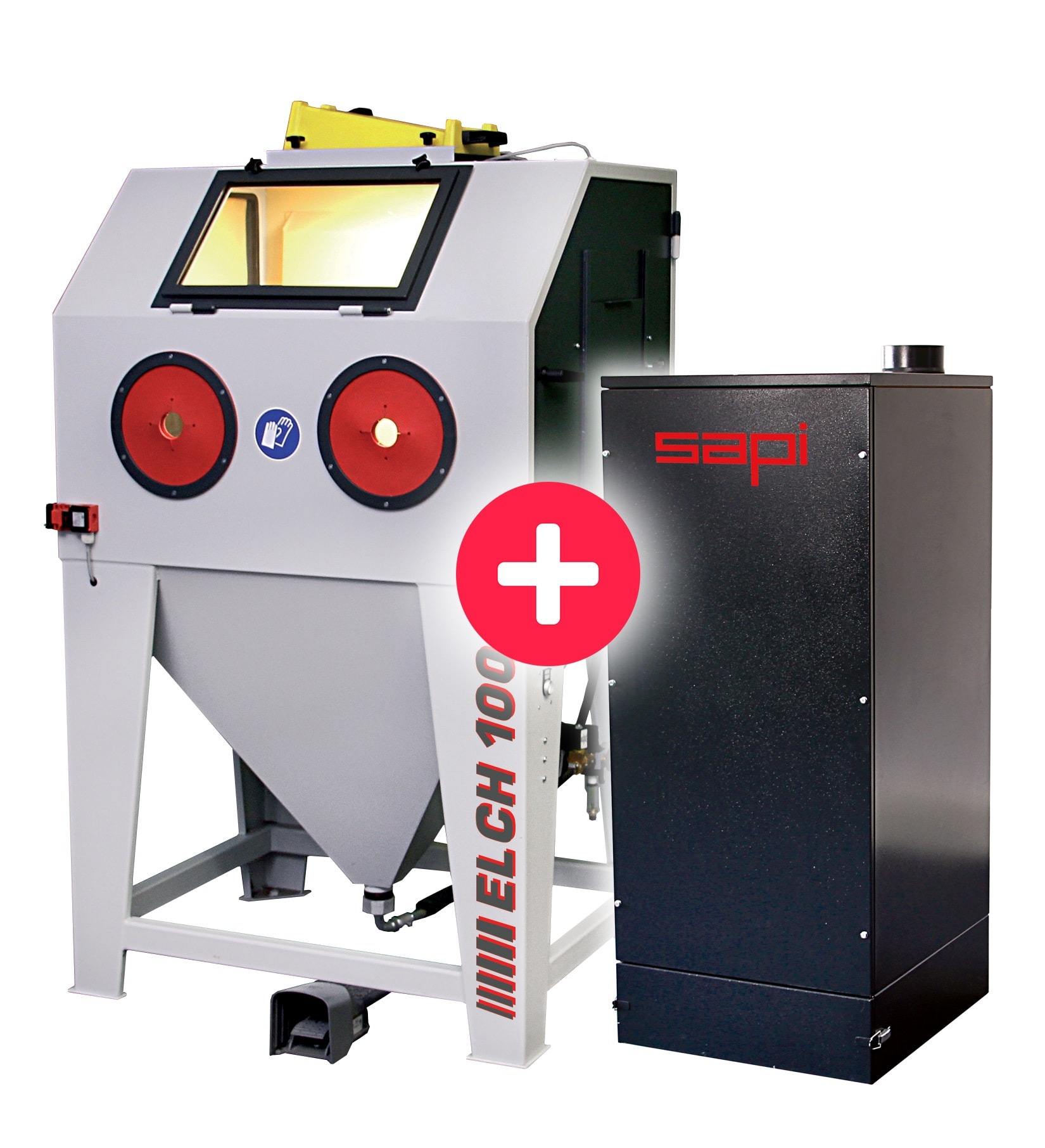 Elch 100 + TFA| Injector blast cabinet | Black Friday Deal