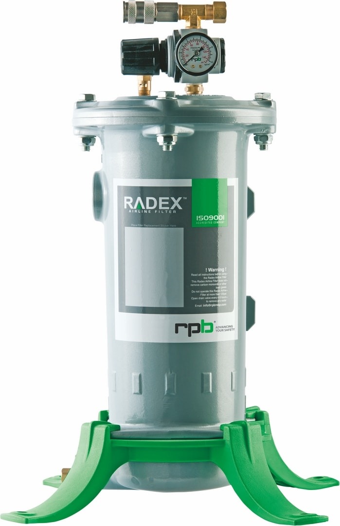 Filtro de aire respirable Filtro de carbón activo Radex