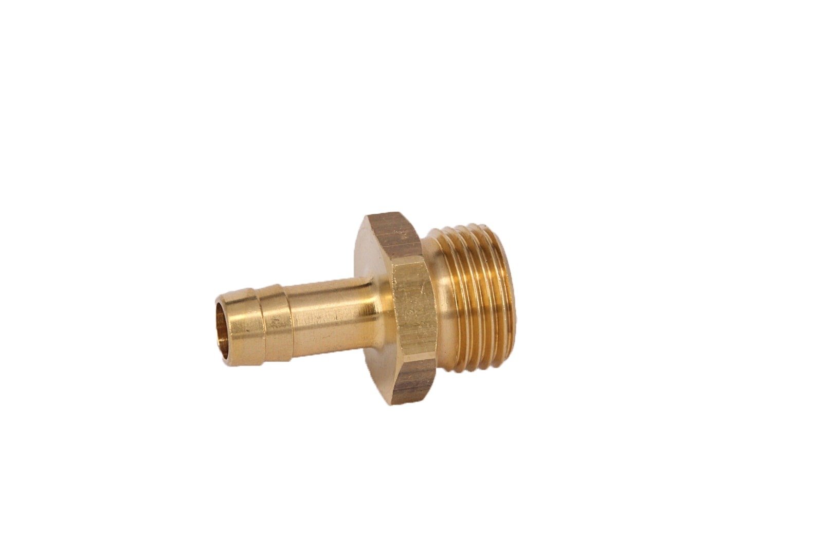Gewindetülle Messing AG 1/2" für Schlauch 10 mm