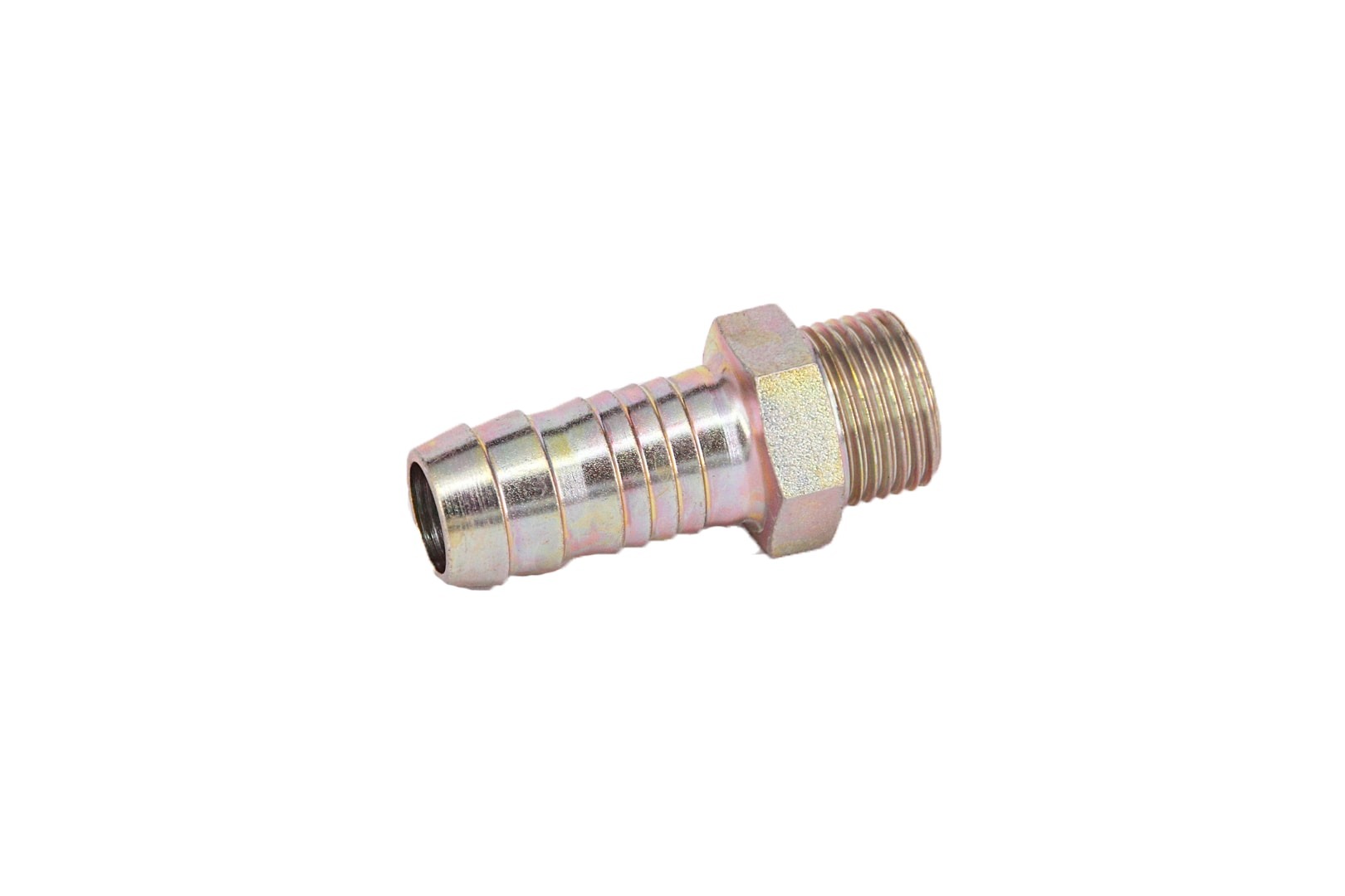 Gewindetülle Stahl AG 3/8" für Schlauch 13 mm