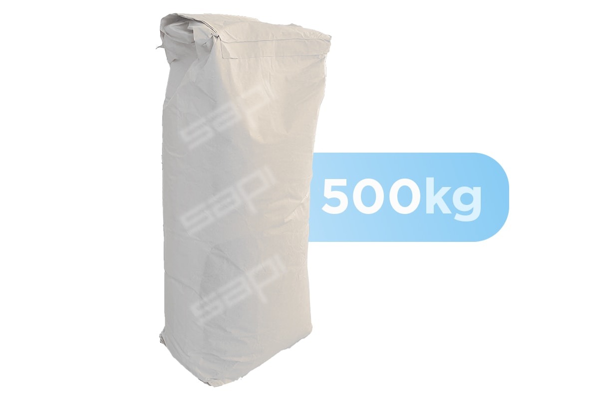 Granulato di vetro / abrasivo di vetro rotto 500 kg-400-1400 µm