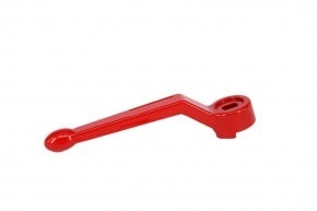 Handle for ball valve with internal thread