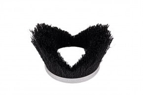 Kartáče na sběr prachu s úhlem 90° uvnitř Dino-Junior malé pro tryskací hadici 16x7 mm