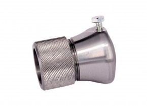 Mixing chamber for sandblasting head