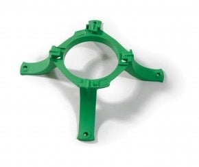 Mounting bracket for the RADEX air filter.