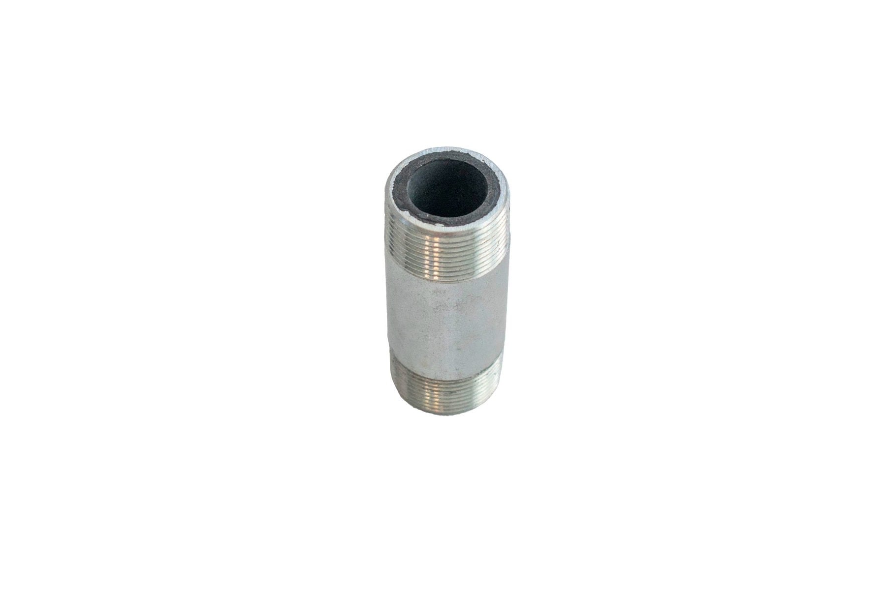 Niple de tubo 1 1/4" con revestimiento interior de goma para arenadora