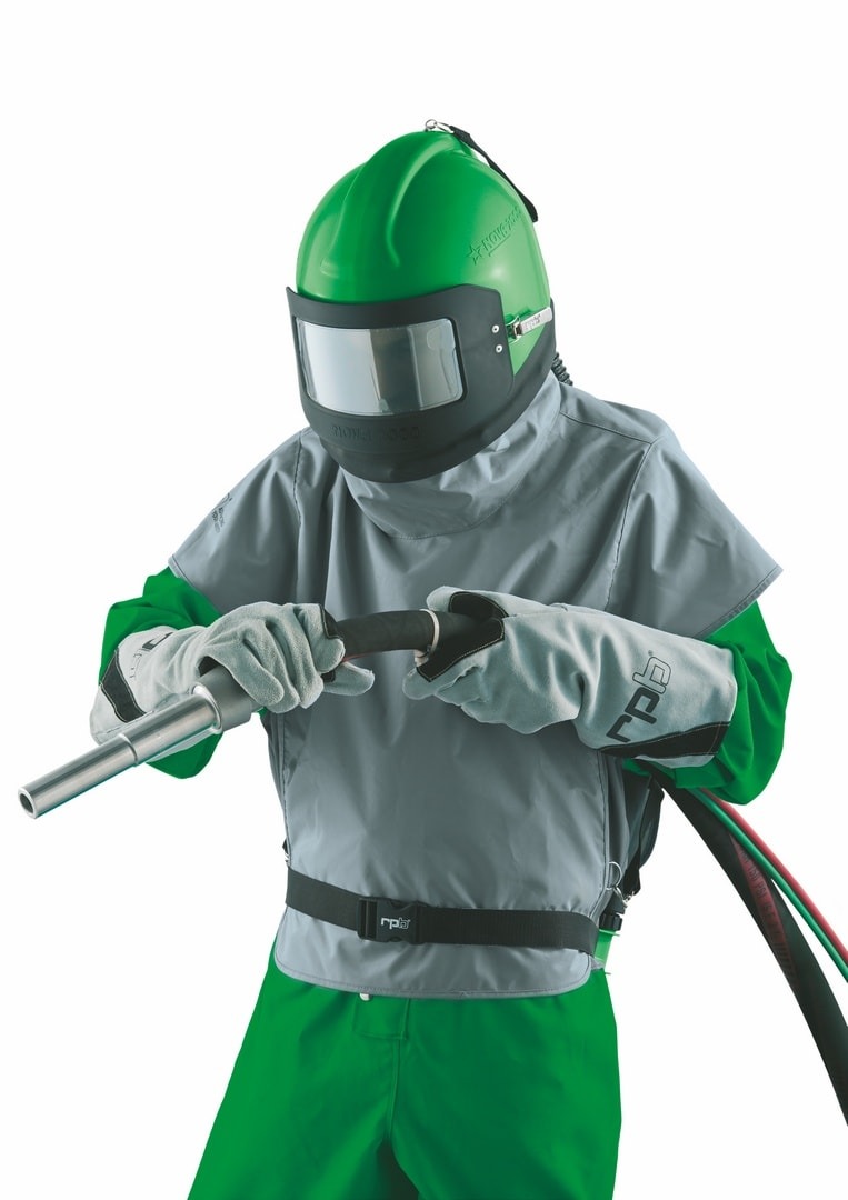 Nova 2000 straalhelm met nylon omhulsel