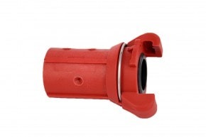 Nylon hose coupling