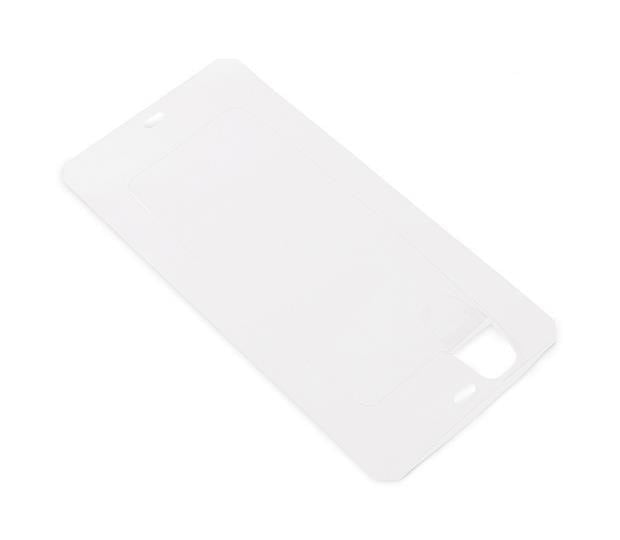 Peel-off film for sandblasting helmet RED 2