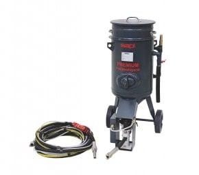 Premium fino peskanje 60 Liter z quick stop varnostno napravo