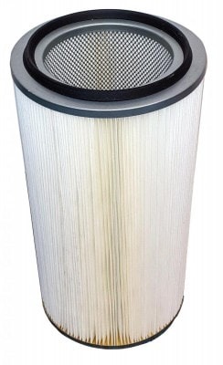Replacement filter for cartridge filters PC and blasting cabins