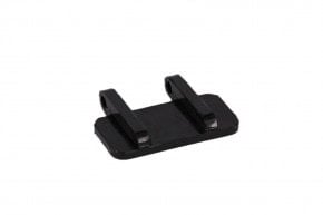 Safety flap for back pressure lever